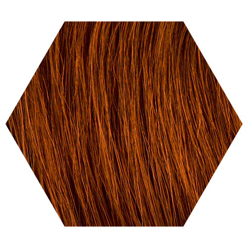 Haarfarbe Dunkelblond Kupfer 7.4 - WECOLOUR